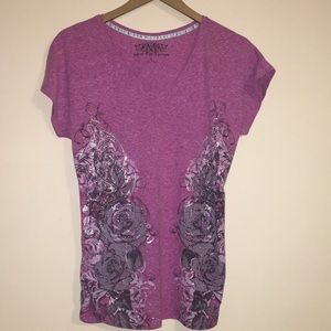 Maurices purple graphic tee